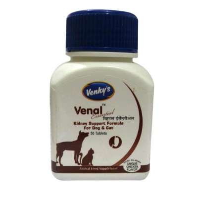 Venkys Venal Essential Pets Supplement 50 Tablets